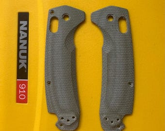 Benchmade Northern Fork Replacement Scales MICARTA Custom Benchmade Knives