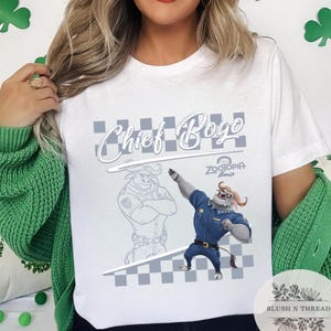 All Characters Disney Zootopia 2 Shirt, Judy Hopps Nick Gary Nibbles Bogo Shirt, Zootopia Mickey Balloons Tee, Disney Family Matching Tee image 4