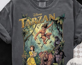 Disney Tarzan Shirt: Tarzan Jane Shirt, Disney Trip Vacation Shirt, Disney Family Shirt, Disney World Gift Animal Kingdom Shirt
