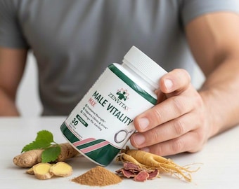 Male Vitality Support – Natural Energy & Performance Formula