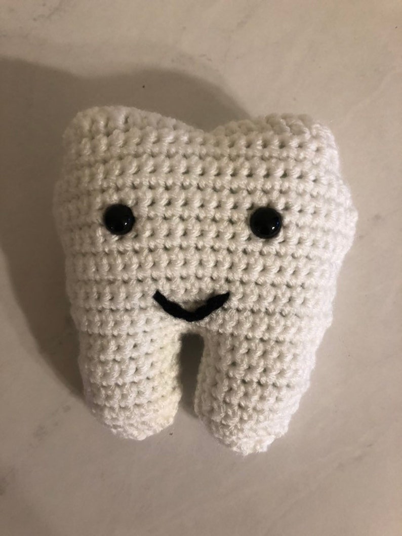 Tooth Fairy Pillow, Crochet Tooth Fairy Pillow