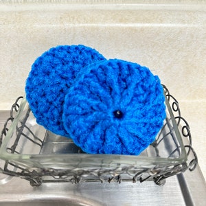 Dish Scrubbie, Nylon Scrubber, Pot Scrubby, Round Dish Scrubby image 2