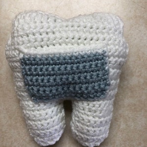 Tooth Fairy Pillow, Crochet Tooth Fairy Pillow
