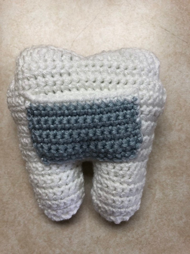 Tooth Fairy Pillow, Crochet Tooth Fairy Pillow