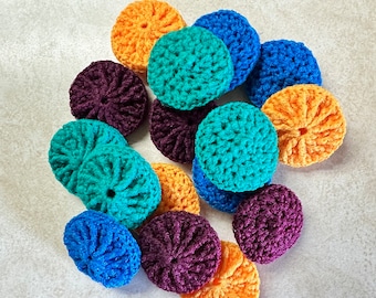 Dish Scrubbie, Nylon Scrubber, Pot Scrubby, Round Dish Scrubby