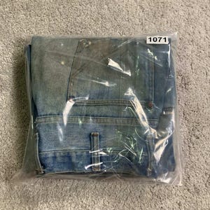 VTG 70s Wrangler Jeans Mud Faded Distressed Mens 34x32 (fit 32x29) Made In USA image 15