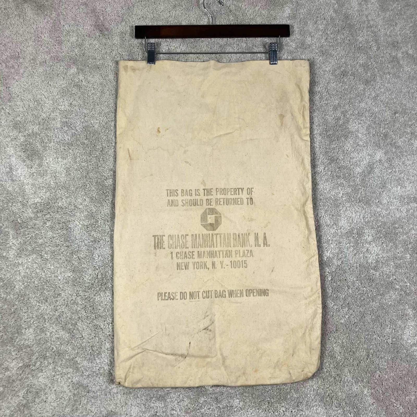 Vintage Bank Deposit Bag - Etsy Canada