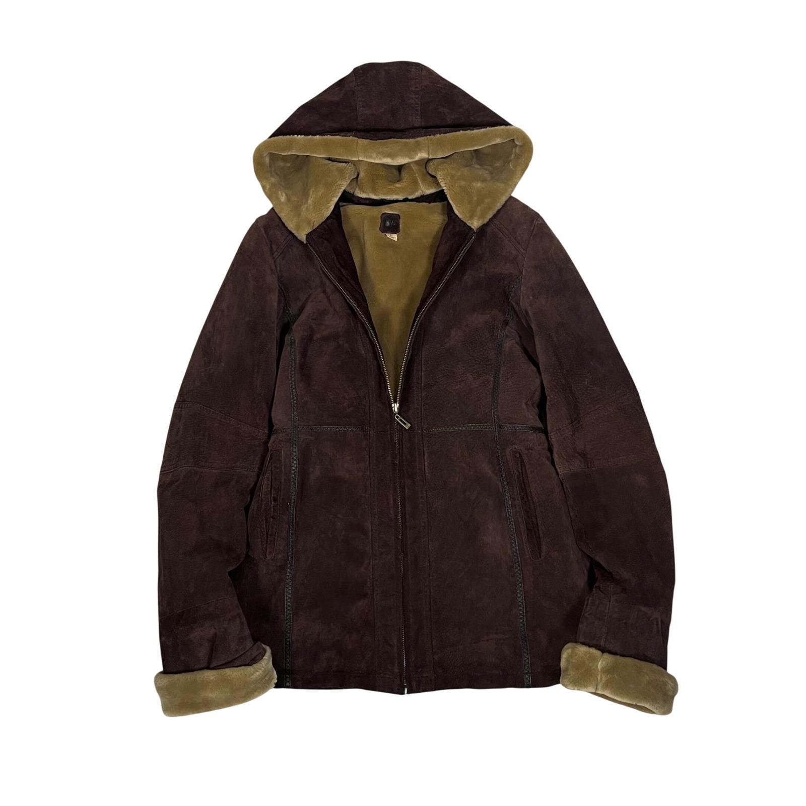 Leather Hooded Jackets Vintage - Etsy