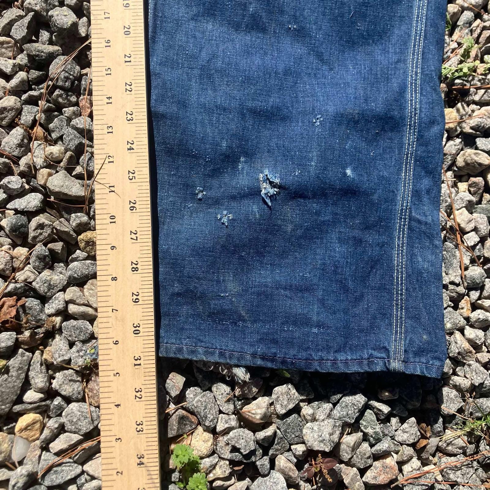 1950s Anvil Brand Overalls Spell Out Adjustable Straps Vintage