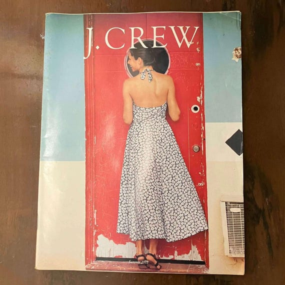 Vintage J. Crew Summer 1993 Catalog Mens Womens 90s Fashion