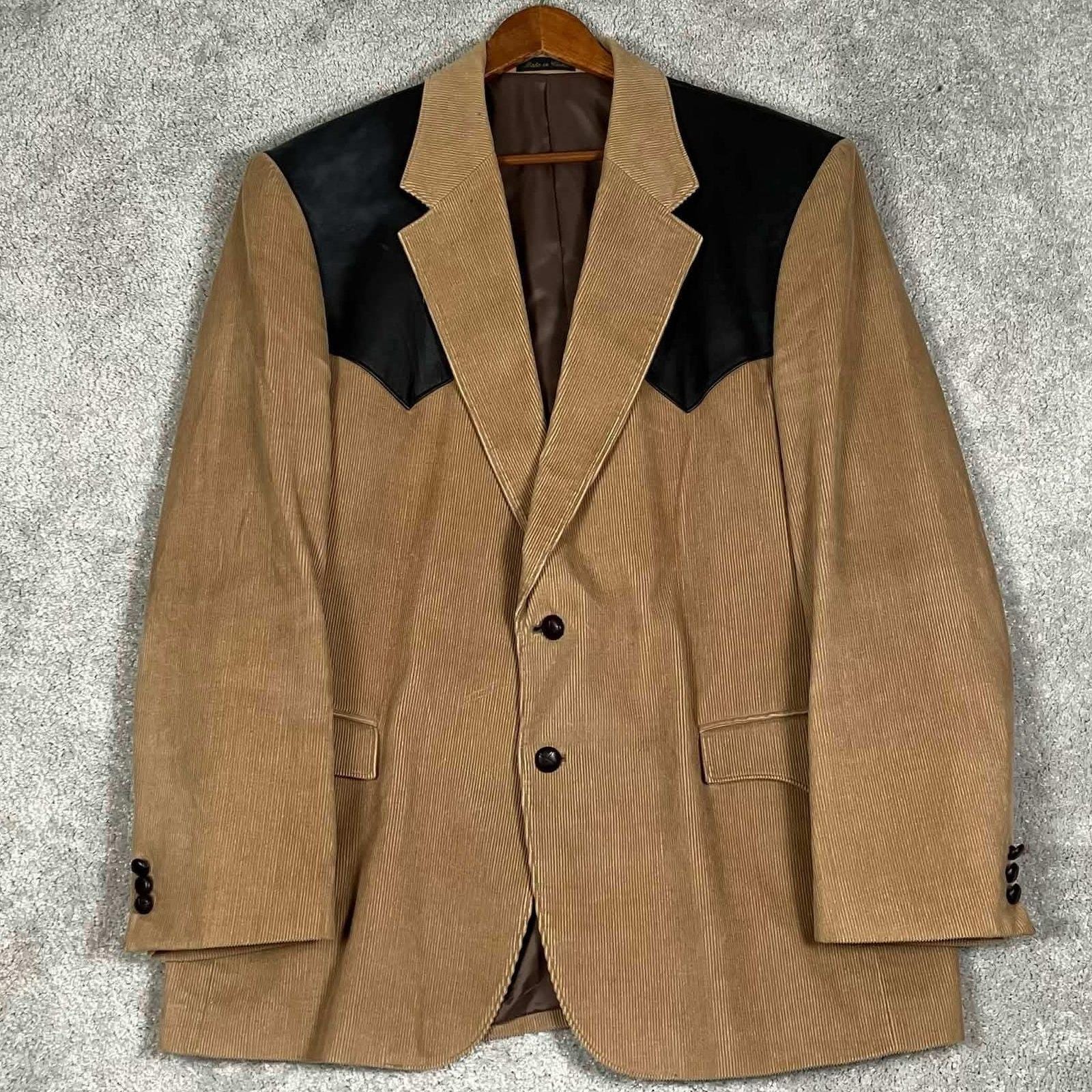 Mens Vintage Western Blazer - Etsy