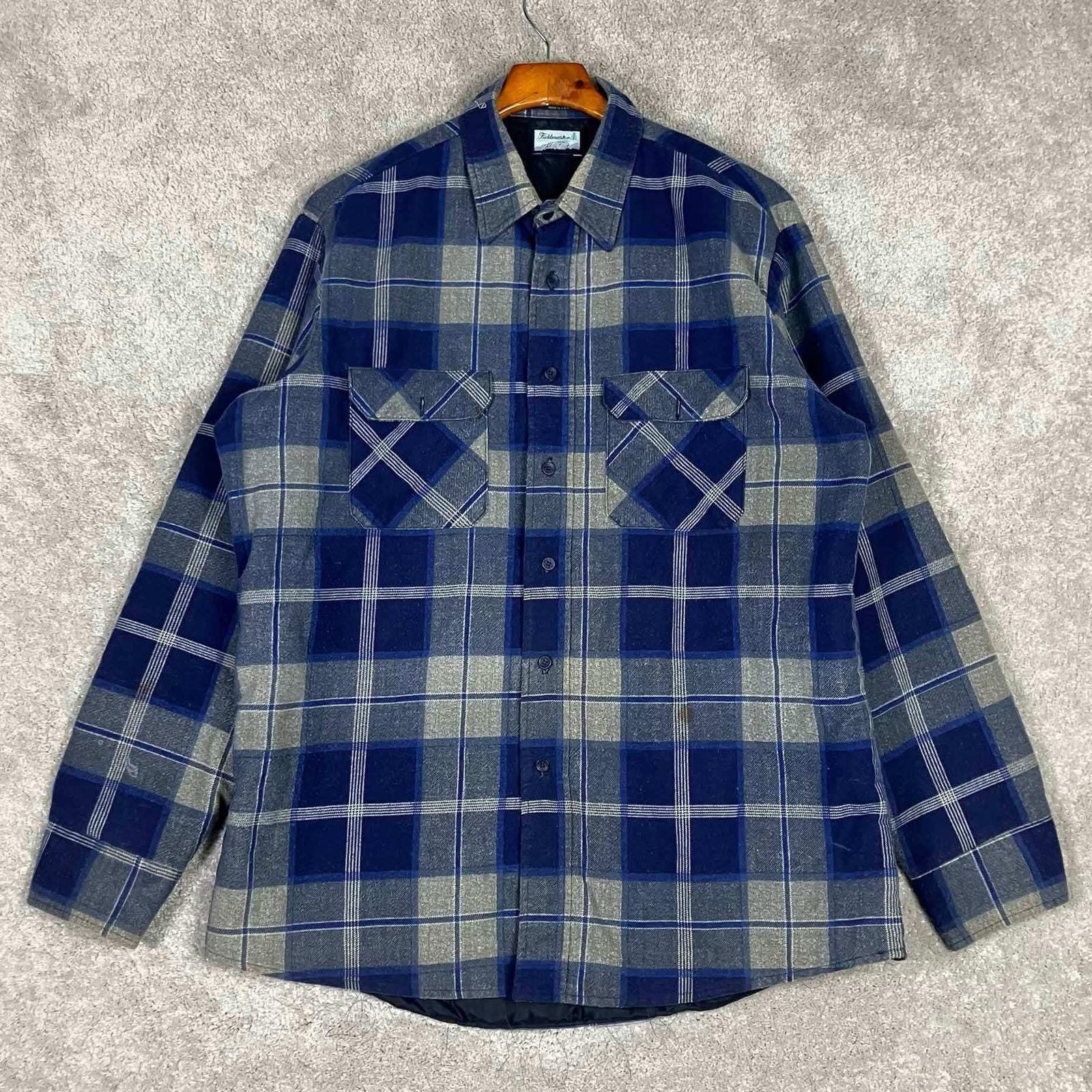 Vintage Quilted Flannel Shirt - Etsy display picture 1