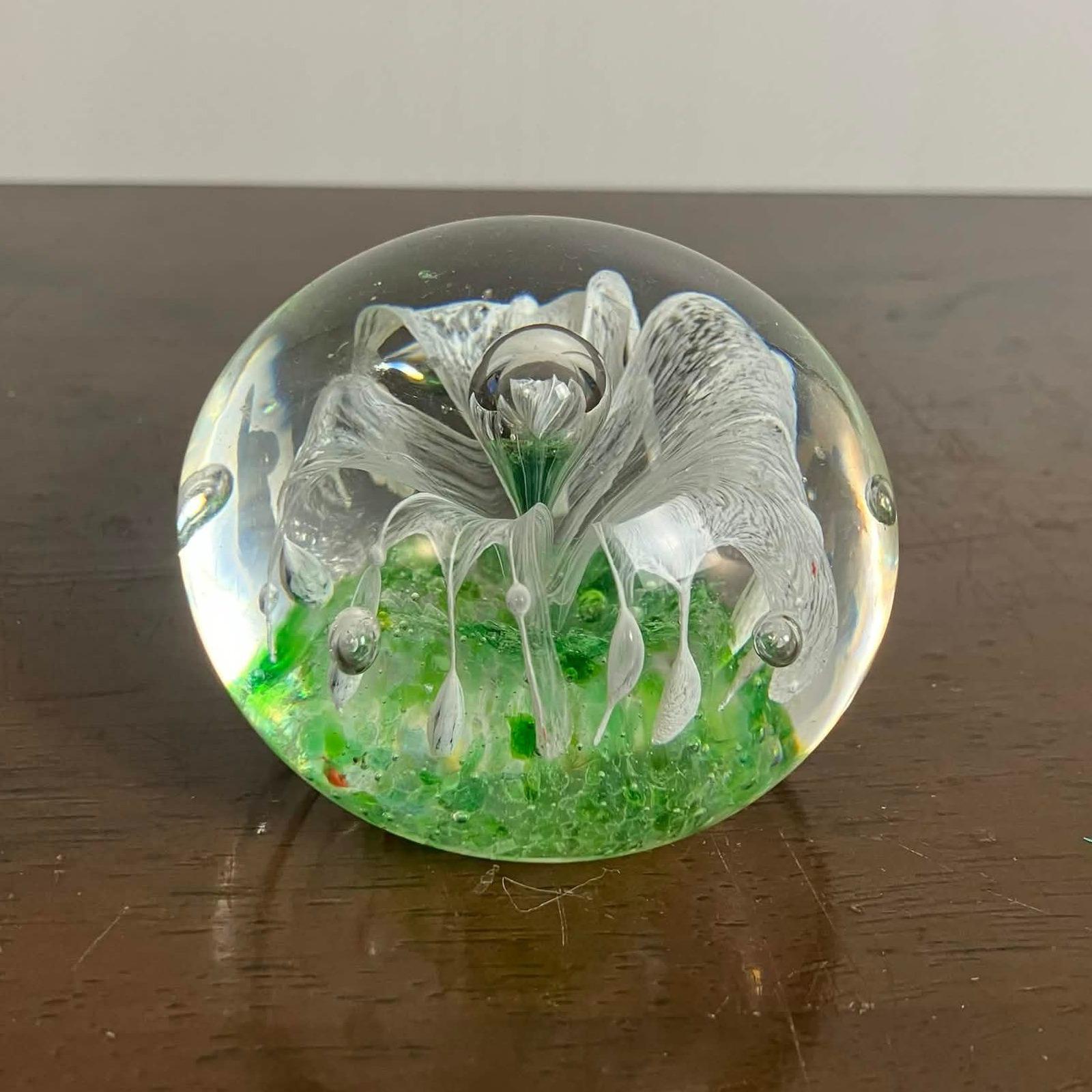 Murano glass paperweight - Etsy 日本