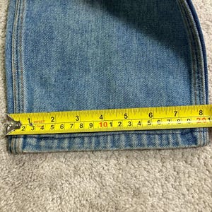 VTG 70s Wrangler Jeans Mud Faded Distressed Mens 34x32 (fit 32x29) Made In USA image 14