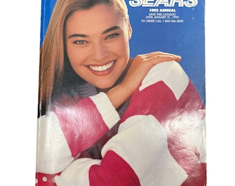 Catálogo anual vintage de Sears de 1992. El catálogo más grande de Estados Unidos. Moda y decoración para el hogar.