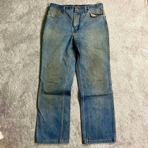 VTG 70s Wrangler Jeans Mud Faded Distressed Mens 34x32 (fit 32x29) Made In USA image 1