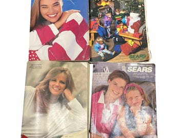 Vintage Sears Catalog Lot of 4 1984 1992 1993 Annual Spring Summer Wish Book