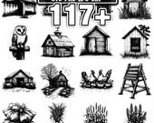 Harvest Farm SVG Bundle | 117+ Cut Files (svg, png, dxf, eps) (Instant Download)