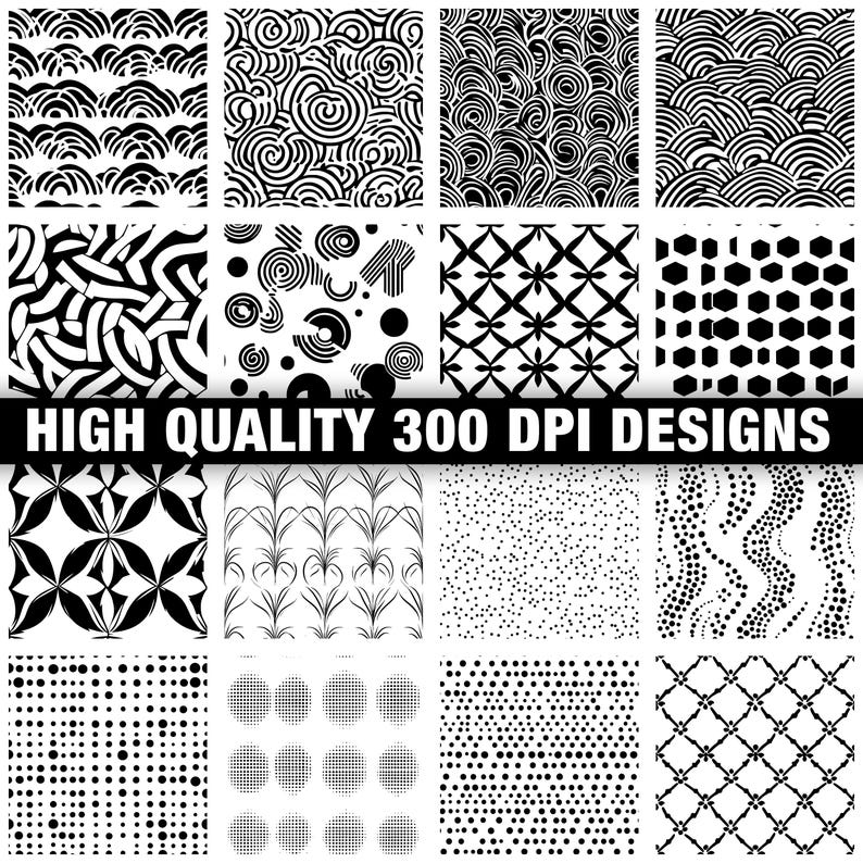 117+ Modern Geometry Patterns Svg, Png, Dxf, Eps Designs Bundle ...