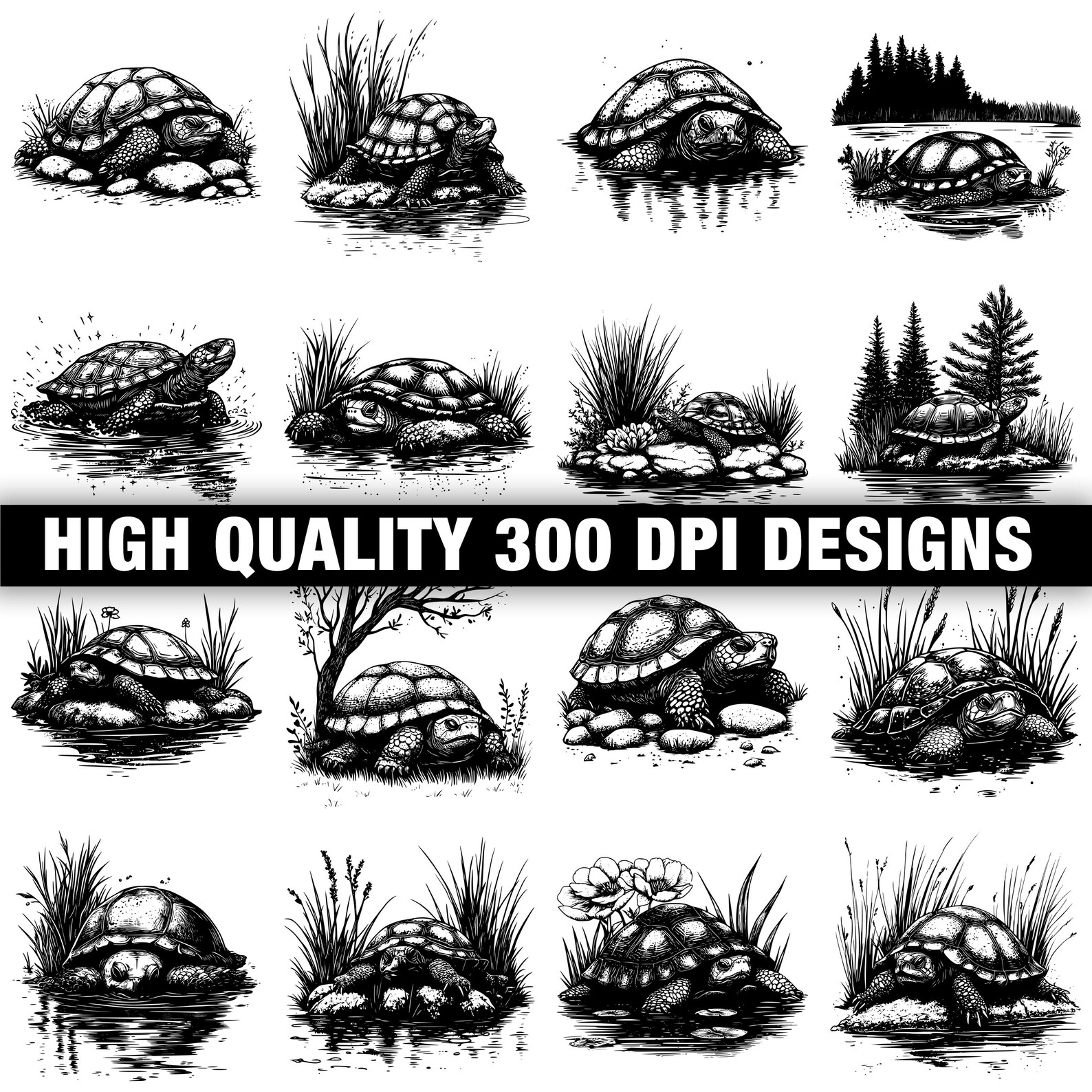 Snapper Turtle Dxf 117+ American Snapping Turtle Svg, Png, Dxf, Eps Designs Bundle ...
