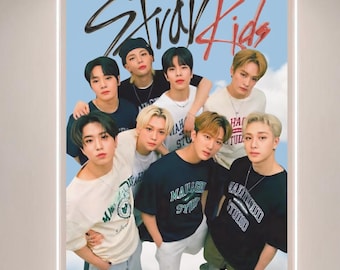 Póster de Stray Kids / Decoración de habitación K-pop (Descarga digital e imprimible)