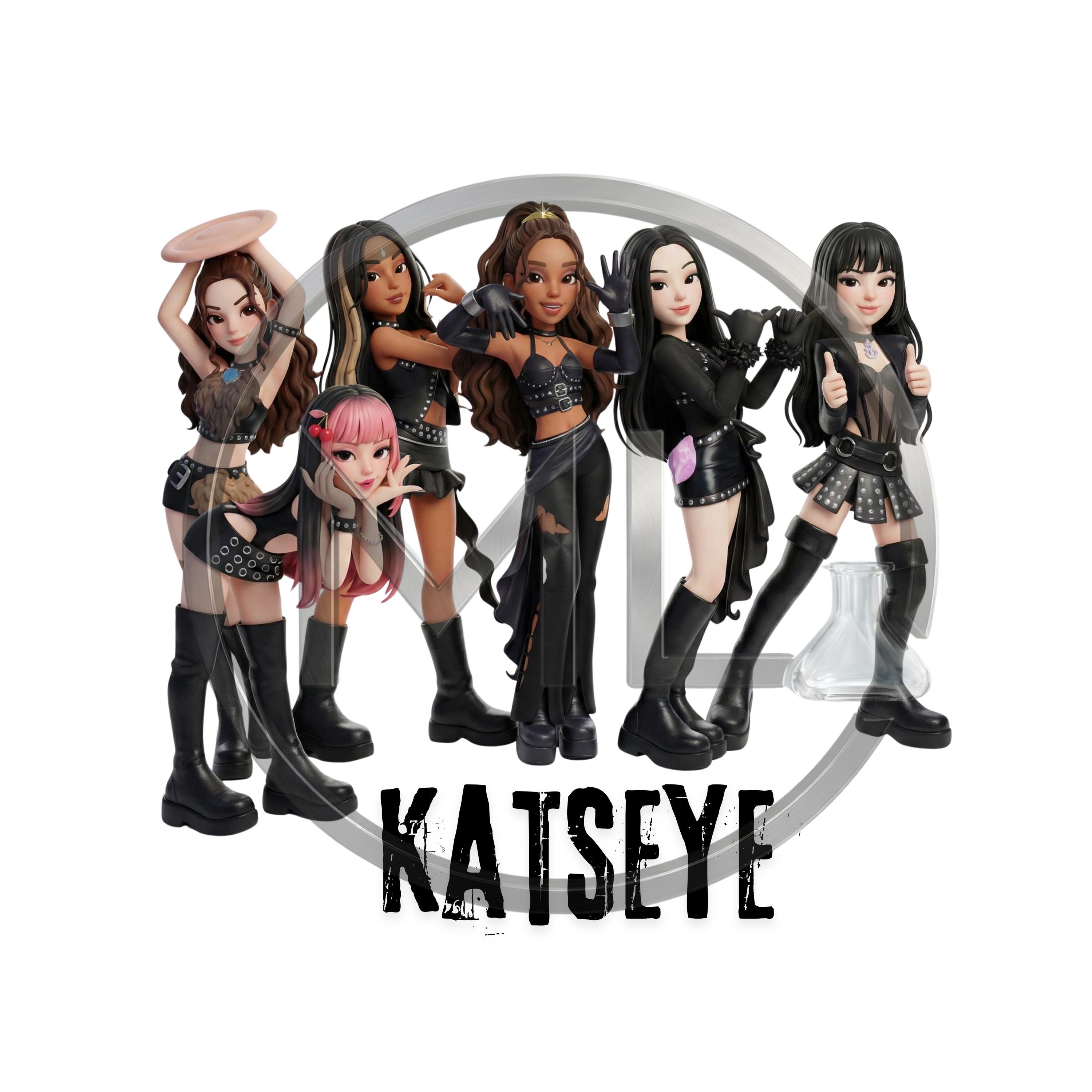 Buy Katseye Stickers Gnarly Online In India - Etsy India