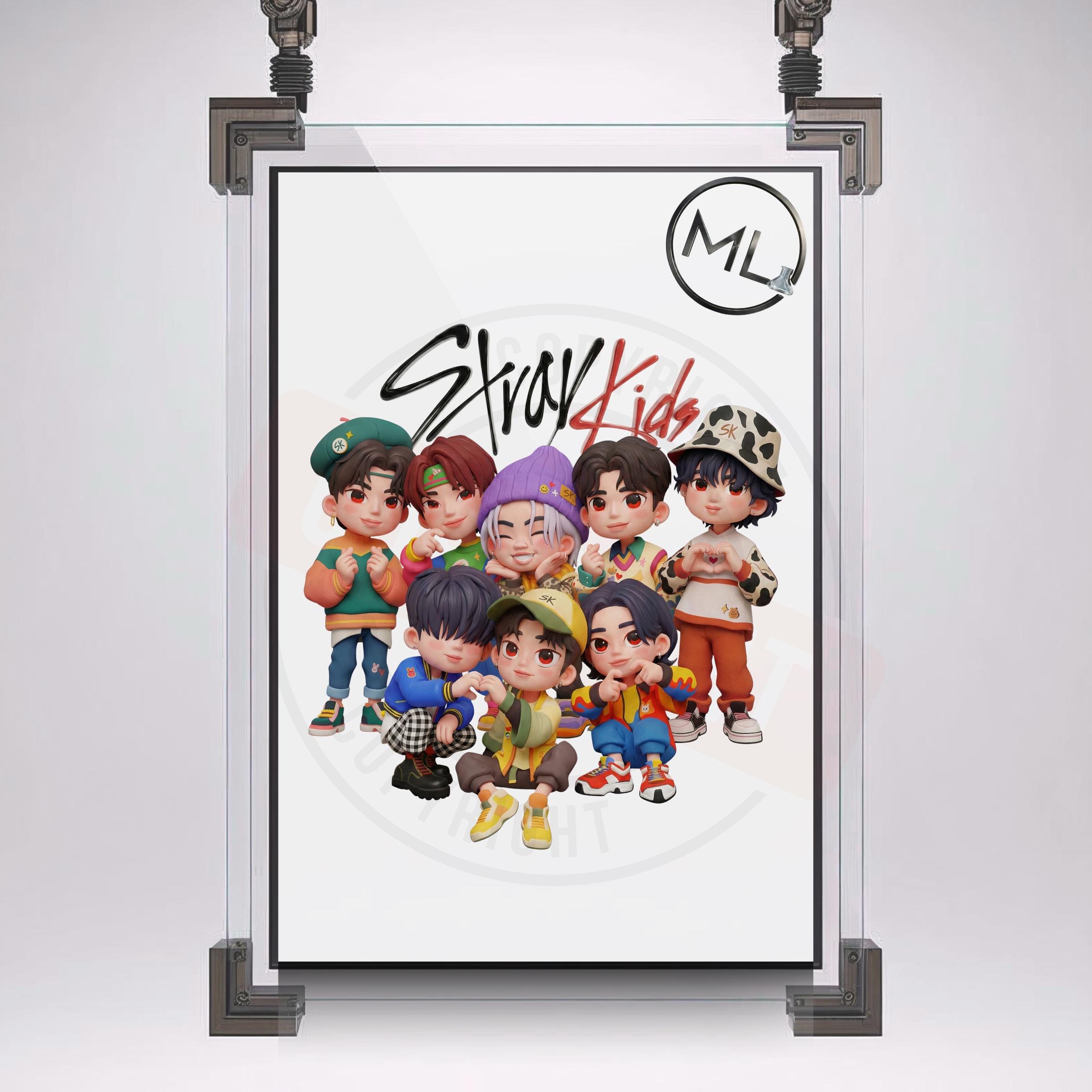 Stray Kids SVG PNG SKZOO Felix Merch Bundle for Nails Phone Case