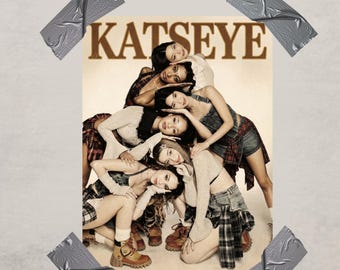 KATSEYE Poster: Global Girl Group Art Print