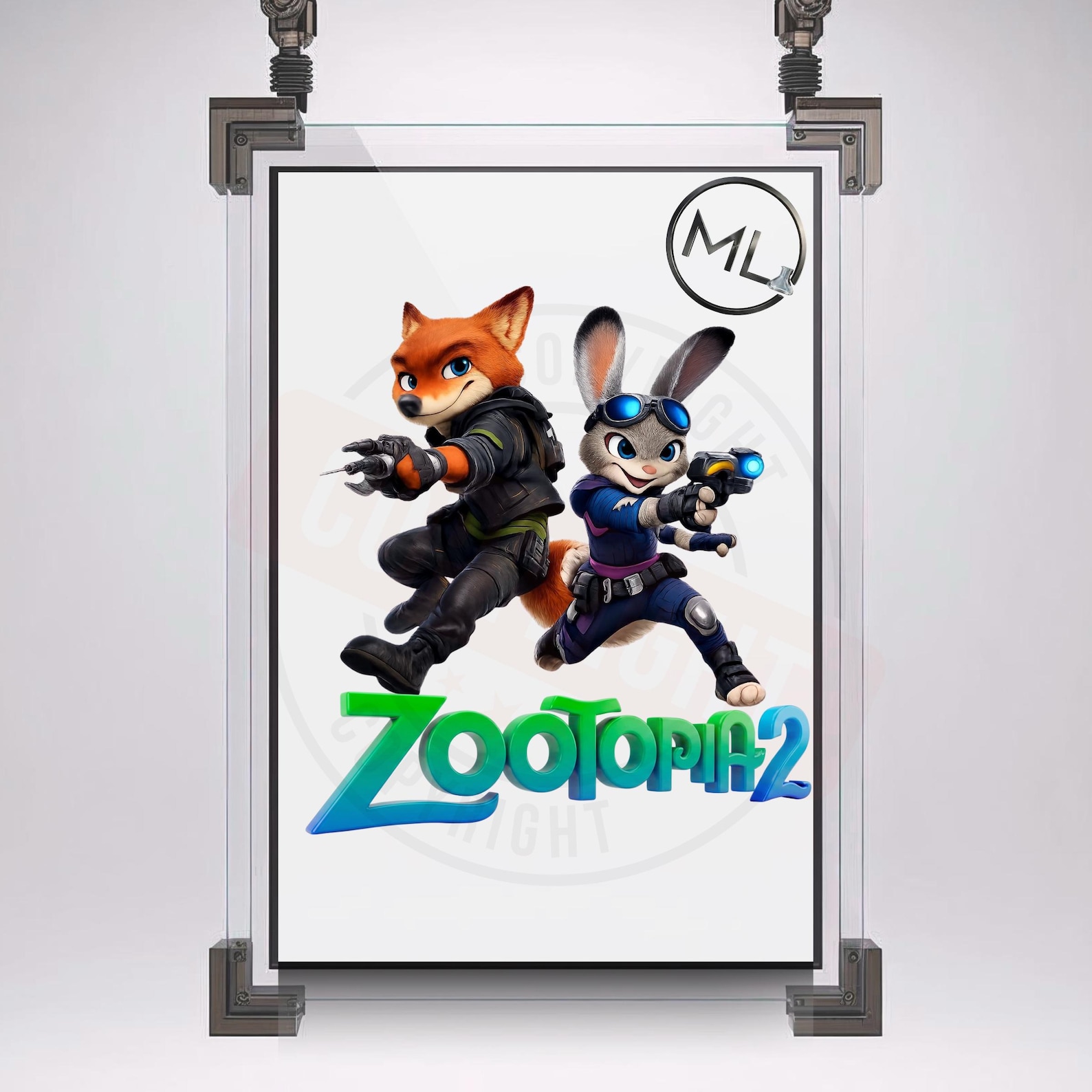 Zootopia 2 Clipart | Judy Hopps Nick Wilde | Cartoon PNG SVG Bundle ...