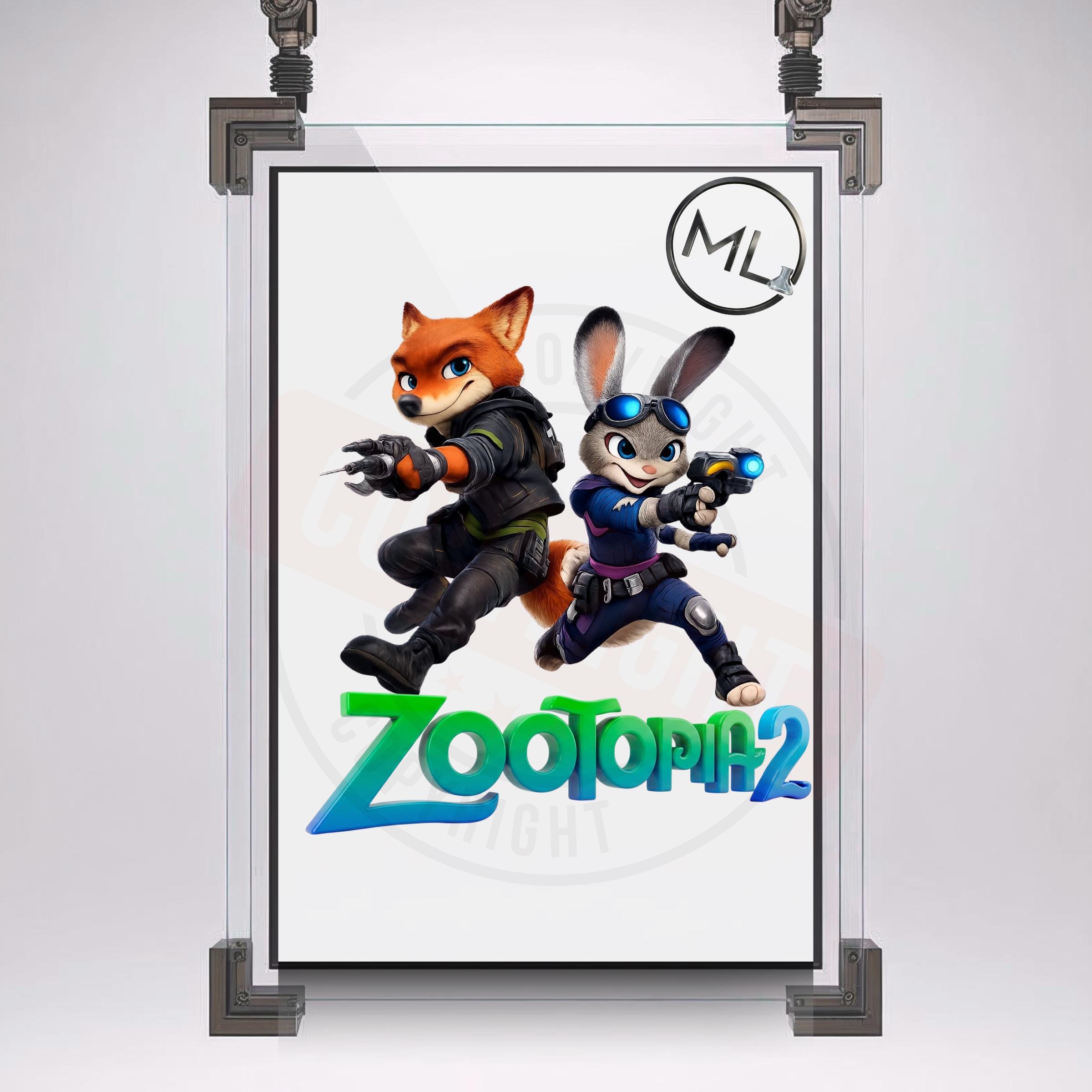 Zootopia 2 Clipart | Judy Hopps Nick Wilde | Cartoon PNG SVG Bundle ...