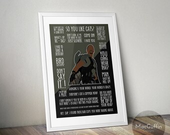 Falcon poster (Made to order)