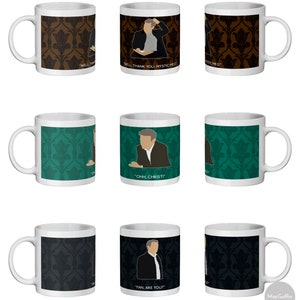 Sherlock Greg Lestrade 11oz ceramic mug Choose from 11 episodes Made to order image 5