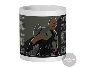 Falcon 11oz ceramic mug (Made to order)