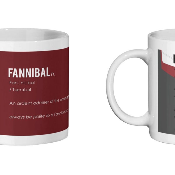 Fandom definitions (The tricky second series) 11oz ceramic mug - Choose from 2 fandoms (Made to order)