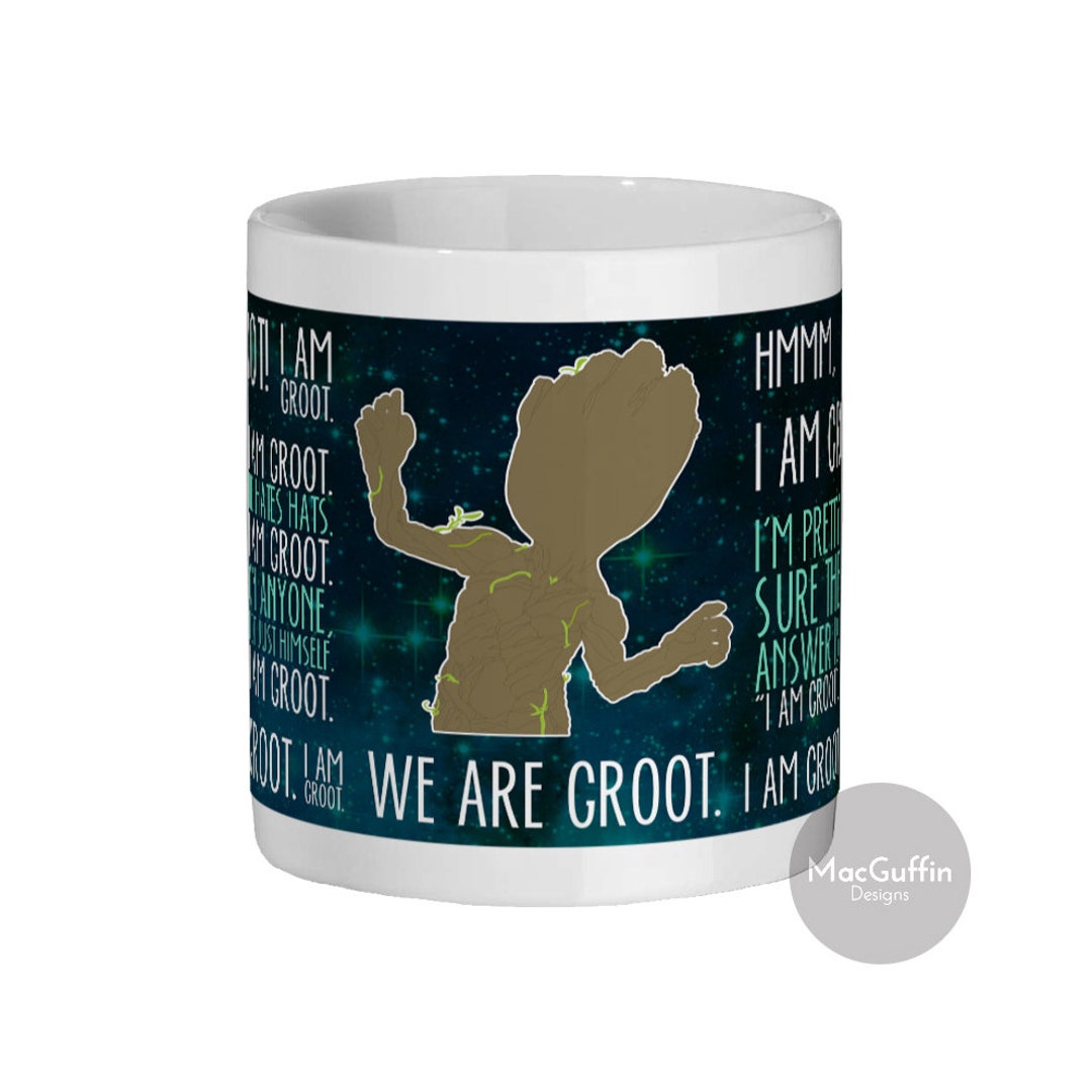 Happy Grootmas Printed Mugs. Marvel Mug. Guardians of the Galaxy