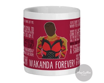 Black Panther - Okoye 11oz ceramic mug (Made to order)