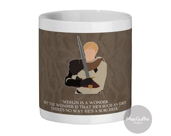 Merlin - Arthur 11oz ceramic mug (Made to order)