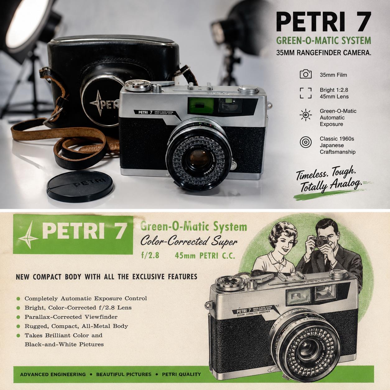 Vintage Petri Camera - Etsy