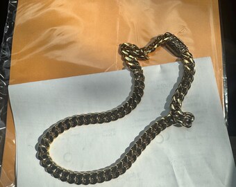 Gold Plated Men’s Think Necklace