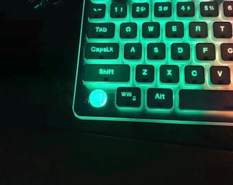 Light-Up Full Keyboard-WWERTY Missing one key