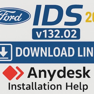Ford IDS 2025 v134.02 Diagnosi completa Calibrazione Programmazione Ultima versione