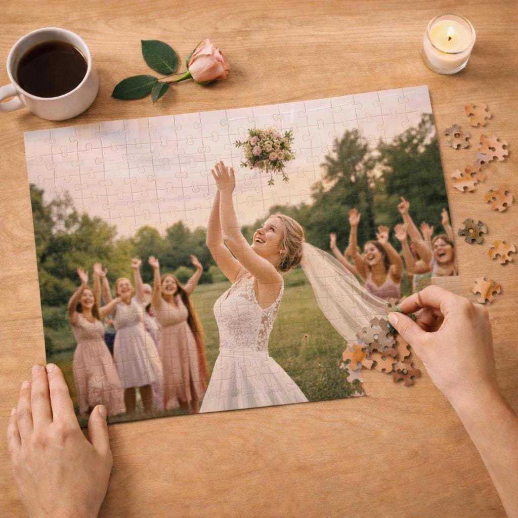 Heirloom Wedding Photo Puzzle