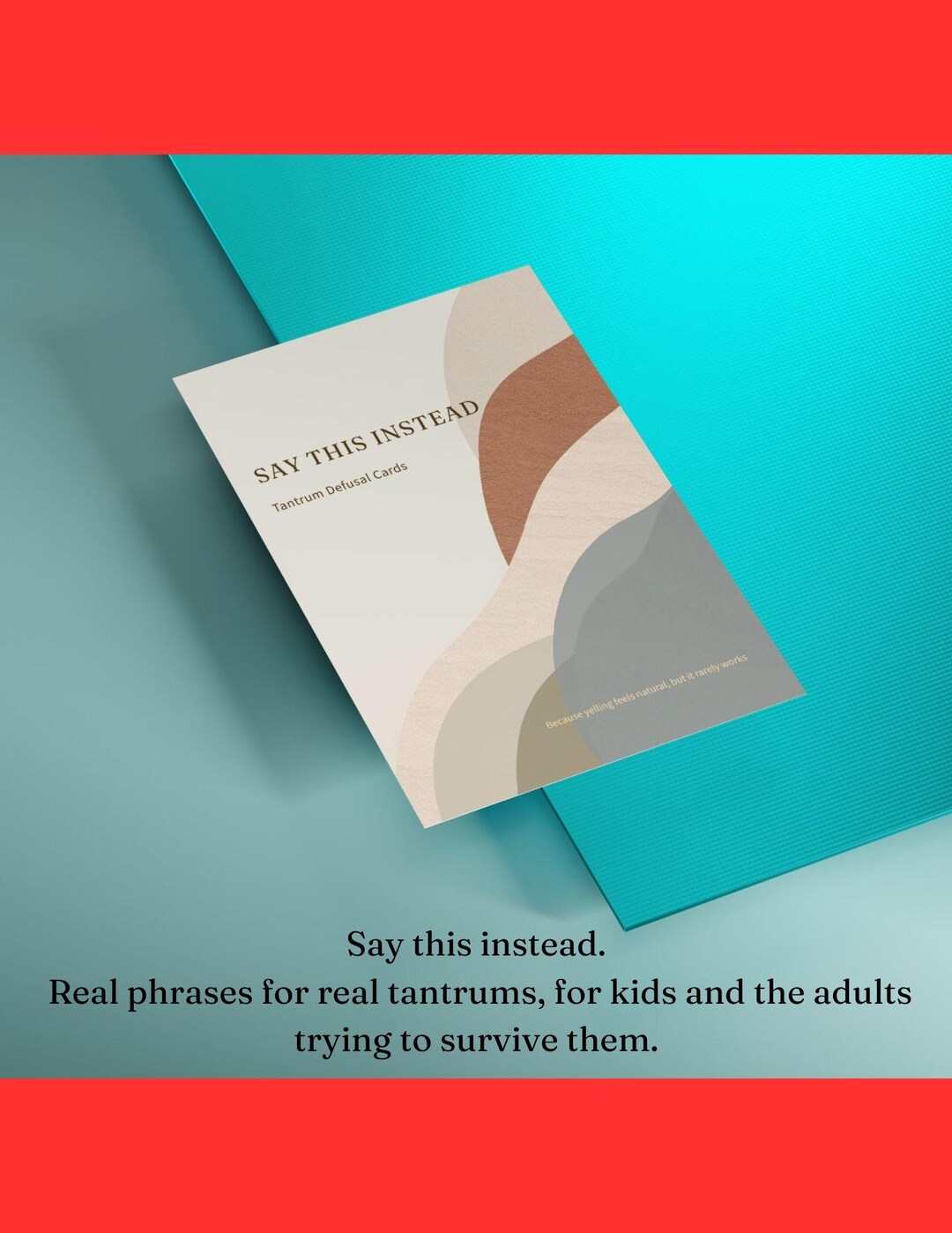 Tantrum Defusal Cards | Calm Parenting Phrases, Toddler Tool (digital ...