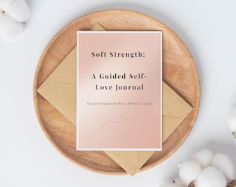 Self Love Journal Guided Prompts Self Care Workbook Mindfulness Reflection Pages