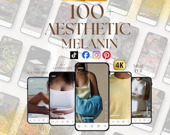 100+ Aesthetic Melanin Reels