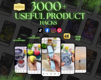 3000+ Clips for Useful Product Hacks