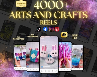 Viral Arts and Crafts Reels HD Bundle No watermarks