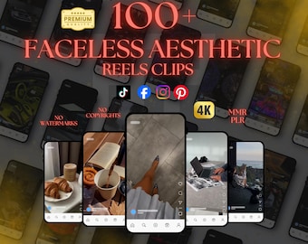 Faceless Reels Clips-bundel (100+ HD-video's)