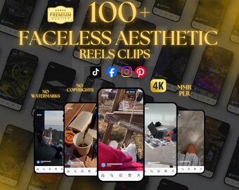 100+ anonieme haspelclips (digitale download)