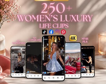 250+ Women's Luxury Life Reels